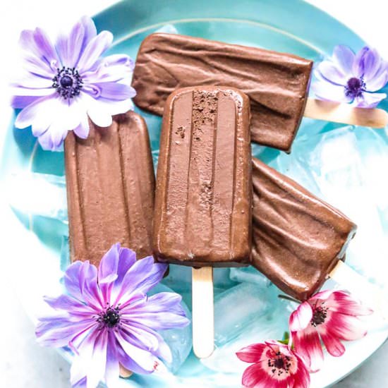 Vegan Fudgesicles - Recipe photo by veganblueberry