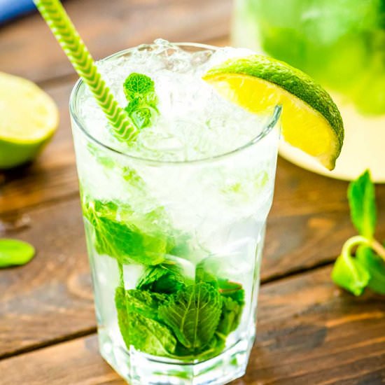 Mojitos - Recipe photo by julieseatsandtreats