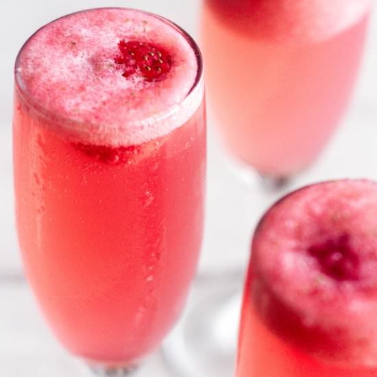 Rossini Cocktail - Recipe photo by Sweet Tea and Thyme