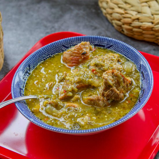 Instant Pot Chili Verde - Recipe photo by HIldaskitchenblog
