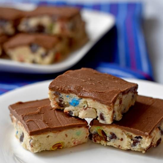 No Bake Cookie Dough Bites - Recipe photo by Flavor Walk