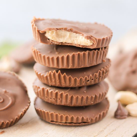 Mint Chocolate Cashew Butter Cups - Recipe photo by milehighmitts
