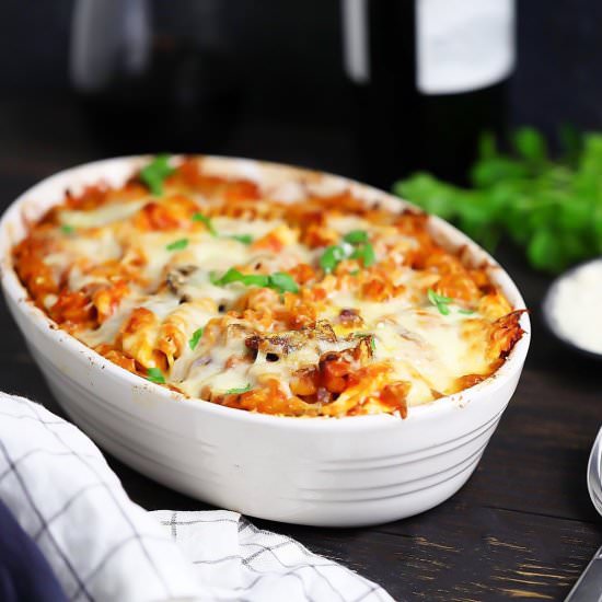 Easy SCD Pasta Bake - Recipe photo by Lila Ruth Grain Free