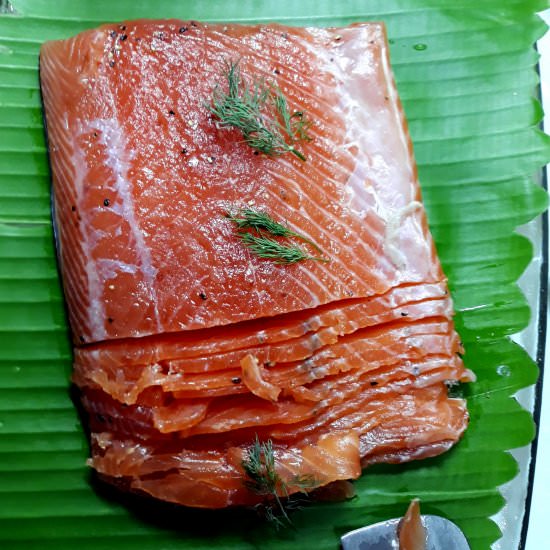 Gravlax - Recipe photo by Pane-Bistecca