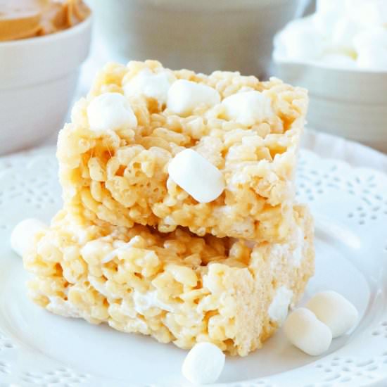 Peanut Butter Rice Crispies - Recipe photo by TheAnthonyKitchen.com