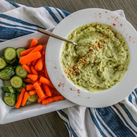 creamy avocado dip - Recipe photo by Allons-Eat
