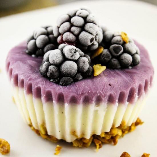 Frozen Yogurt Granola Cups - Recipe photo by bakingyouhappier