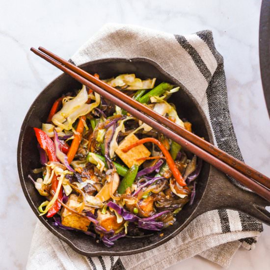 Tofu Szechuan Style - Recipe photo by Veggiecurean