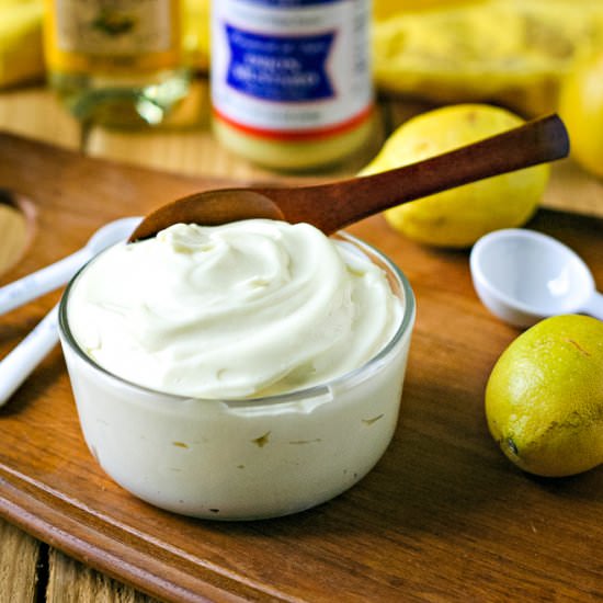 How To Make Mayonnaise - Recipe photo by EverydayMaven
