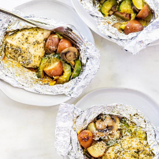 Chicken Foil Packets - Recipe photo by Mealswithmaggie