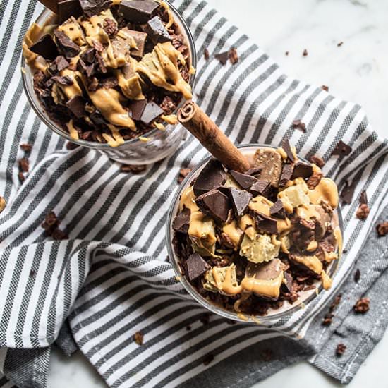 Vegan Chocolate Coconut Shake - Recipe photo by lemonsandbasil