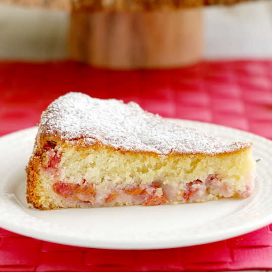 Rustic Sour Cherry Cake - Recipe photo by eileen.baking-sense