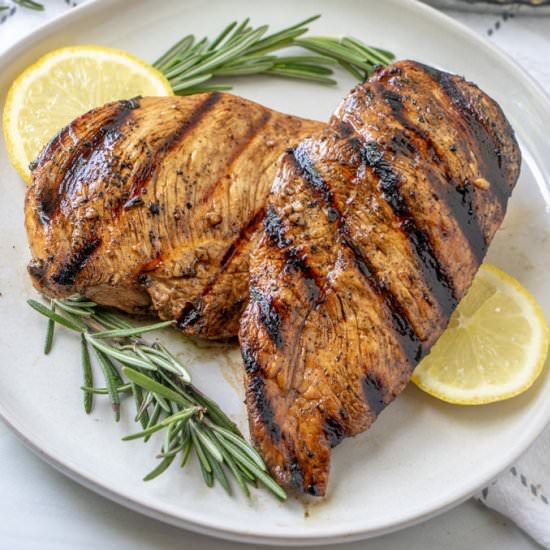 Grilled Chicken Breast - Recipe photo by Lemon blossoms