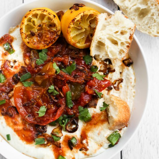 Heirloom Tomato Dip - Recipe photo by pageandplate