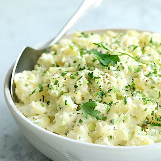 Cool & Creamy Potato Salad - Recipe photo by fromachefskitchen