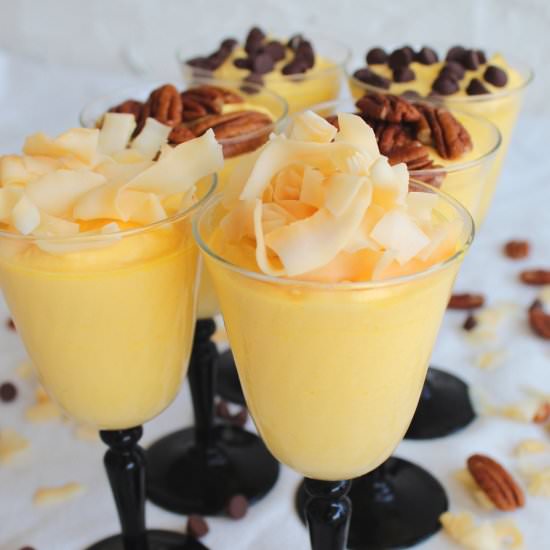 Tropical Mango Mousse - Recipe photo by MediterraneanLatinLoveAffair