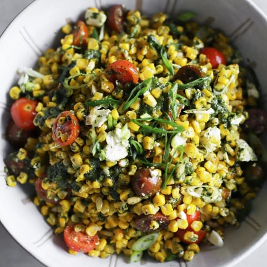 herby corn salad - Recipe photo by kathrynpauline