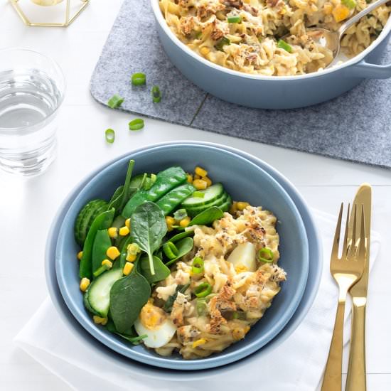Tuna Mornay Pasta Bake - Recipe photo by Your Ultimate Menu