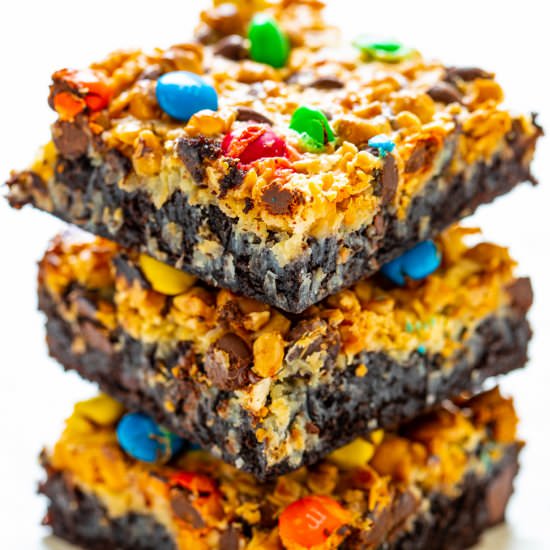 Loaded Seven Layer Brownies - Recipe photo by Averie