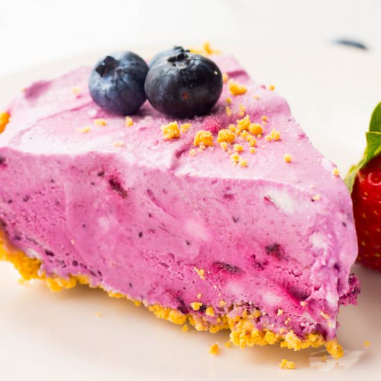 Blueberries & Cream Icebox Cake - Recipe photo by No Plate Like Home