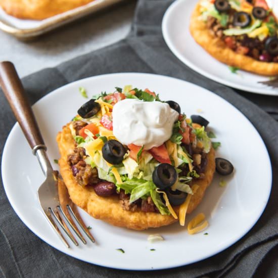NAVAJO TACOS (INDIAN FRY BREAD) - Recipe photo by houseofnasheats