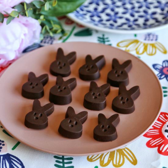 Homemade raw chocolate - Recipe photo by Once a Foodie