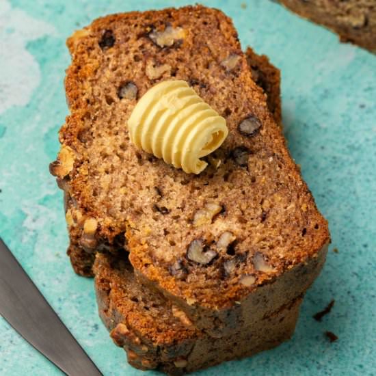 Vegan Gluten Free Banana Bread - Recipe photo by lovingitvegan