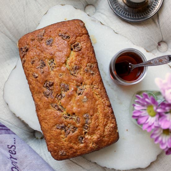 Maple Pecan Cake - Recipe photo by flourandspice