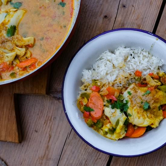 Curried Cod Stew - Recipe photo by Ms.Cristina