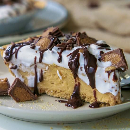 Peanut Butter Pie - Recipe photo by Candy Jar Chronicles