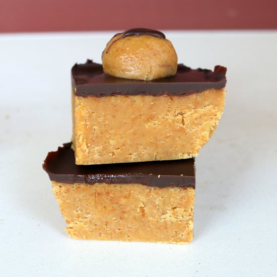 Peanut Butter Chocolate Square - Recipe photo by 5 star cookies