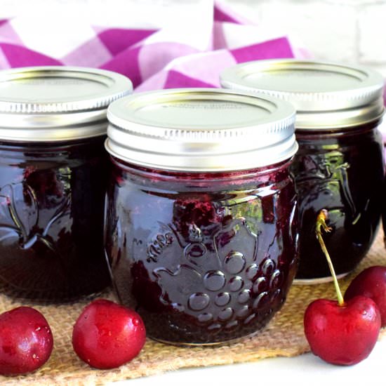 Cherry Jam Preserves - Recipe photo by byronethomas