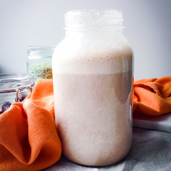Homemade chocolate hemp milk - Recipe photo by upbeetkitchen