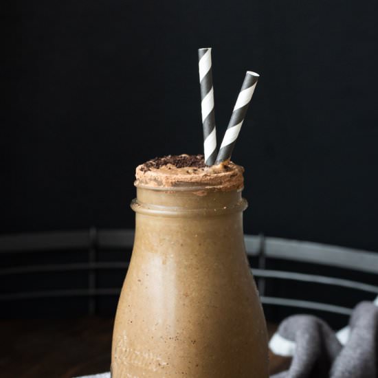 Vegan Protein Coffee Smoothie - Recipe photo by veggiesdontbite