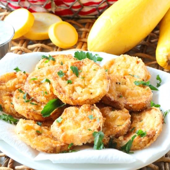 Fried Squash - Recipe photo by TheAnthonyKitchen.com