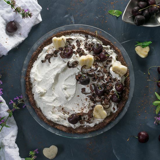 Chocolate Nice Cream Pie - Recipe photo by loveinmyoven