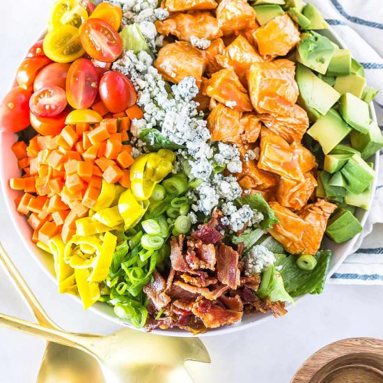 Buffalo Chicken Chopped Salad - Recipe photo by KetoDietApp