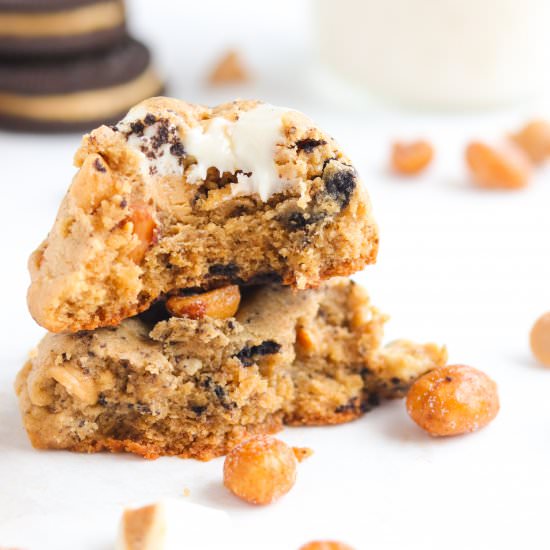 Loaded Peanut Butter Cookies - Recipe photo by A baJillian Recipes