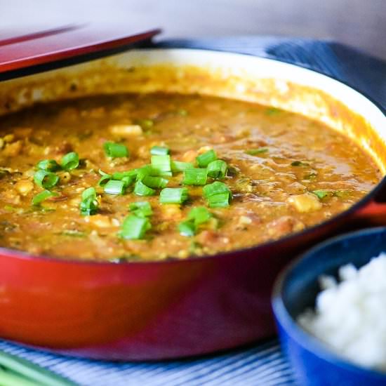 Creole Fish Etouffee - Recipe photo by dudethatcookz