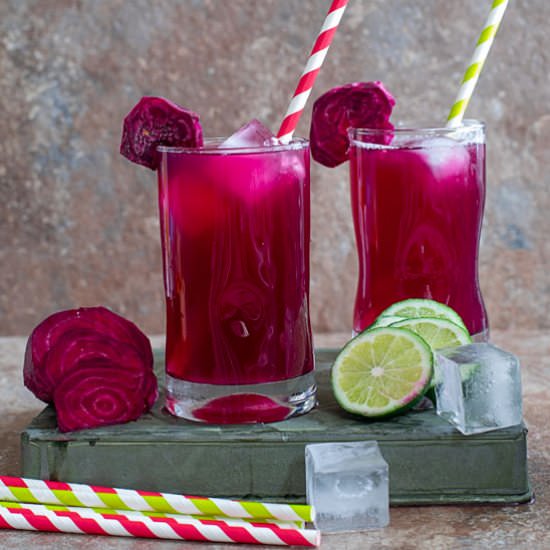 Beet Lemonade - Recipe photo by healingtomato
