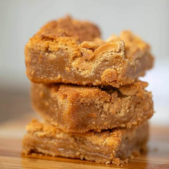 Peanut Butter Brownies - Recipe photo by dinnerthendessert