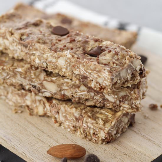Almond Butter Granola Bars - Recipe photo by milehighmitts