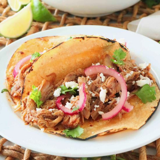 Pulled Pork Tacos - Recipe photo by TheAnthonyKitchen.com