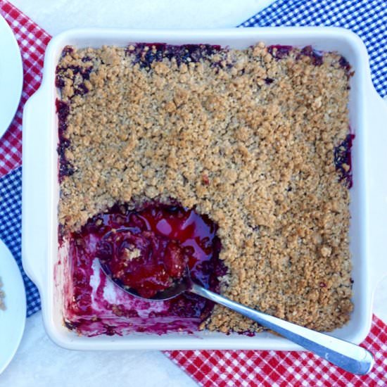Berry Crumble - Recipe photo by anothertablespoon
