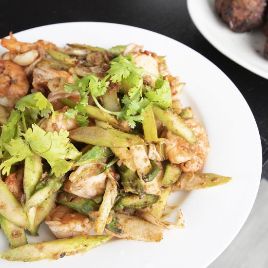Bamboo Shoots Sacha Stir-Fry - Recipe photo by foodmakesmehappy
