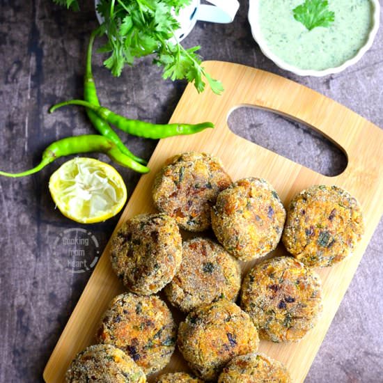 Raw Banana Cutlet | Plantain Tikki - Recipe photo by ch_cooks