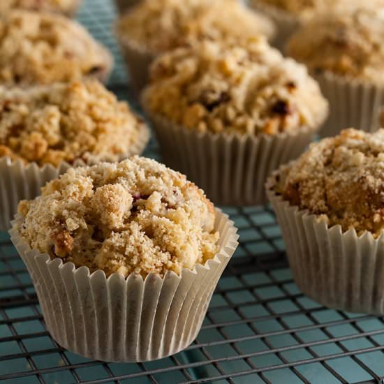 Gooseberry Crumble Muffins - Recipe photo by Recipe Crumbs