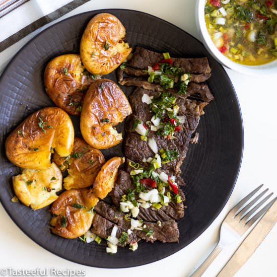 Crispy Steak and Potatoes - Recipe photo by Tasteefulrecipes