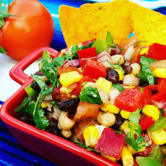 Texas Caviar (Cowboy Caviar) - Recipe photo by PetersFoodAdventures