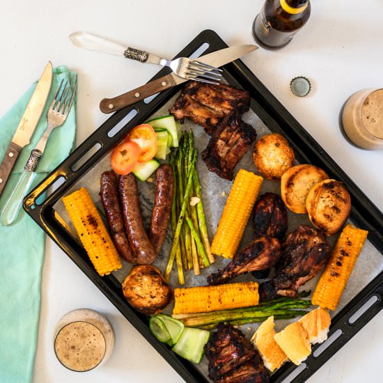 Mix Grill Platter - Recipe photo by liveloveyummy